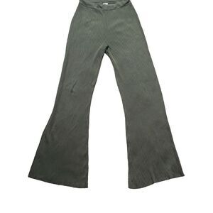 Aritzia Olive Flare Pants